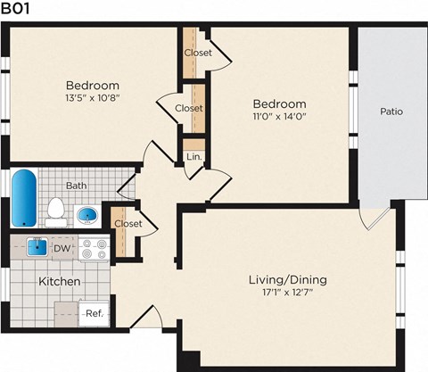 a blueprint of a floor plan of a house
